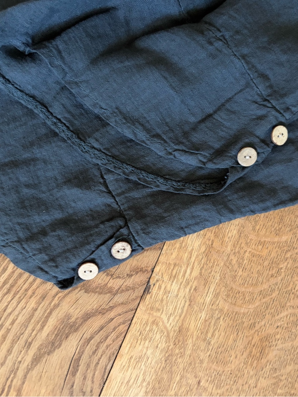 Saga 100% Linen Made in Italy Pants b5 - Picture 5 of 8